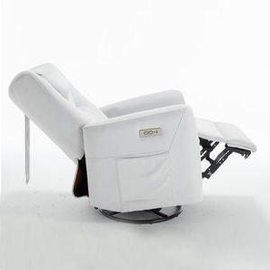 <span class=keywords><strong>Canapé</strong></span> inclinable à bascule électrique simple en similicuir respirant avec <span class=keywords><strong>angle</strong></span> <span class=keywords><strong>d</strong></span>'inclinaison de 155 ° - Product Image 1