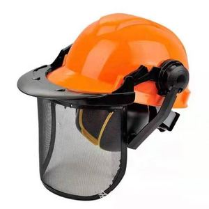 CITICITY - Juego de Casco de Seguridad Forestal con Protección Auditiva y Facial Completa, Equipado con Protector Facial de Malla de Acero y Orejeras, Certificación CE EN 397 EN - Product Image 1