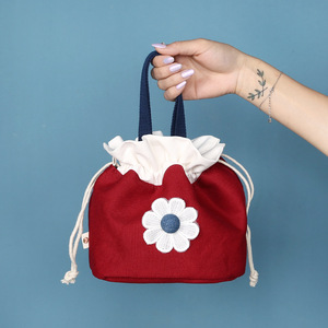 Ingrosso nuovo Design fresco margherita pacchetto portatile Pocket pranzo Bento Bag - Product Image 4