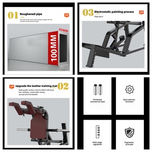Machine à Squat à Charge Libre SK Commercial, Hack Squat, Équipement <span class=keywords><strong>de</strong></span> Musculation, Presse à Jambes pour Centre <span class=keywords><strong>de</strong></span> Fitness, Club <span class=keywords><strong>de</strong></span> Gym - Product Image 5