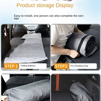 Kits d'aménagement intérieur améliorés pour Model Y, matelas gonflable de camping pour coffre, tissu Oxford floqué, gonfleur électrique, 300 kg