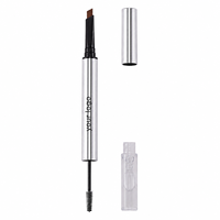 Crayon à sourcils waterproof et gel fixateur transparent longue tenue pour sourcils – Marque privée