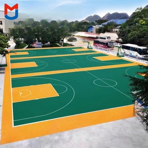 2023 novíssimo 20x25 personalizado quadra de basquete antiderrapante barato telhas de assoalho de esportes - Product Image 4