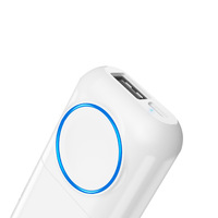 Vente en gros de batteries externes magnétiques sans fil 5000 mAh, mini portables, ultra-minces, 2 en 1, chargeur sans fil USB 5W pour montre connectée