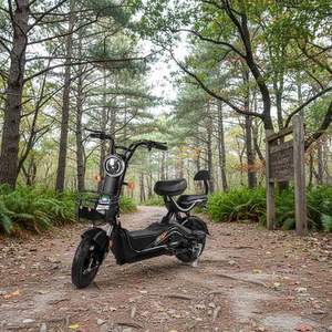 Motocicleta <span class=keywords><strong>Eléctrica</strong></span> de 2 Ruedas, Económica y Moderna, Legal para la Ciudad, con Pedaleo Asistido, para Adultos, 2026, <span class=keywords><strong>Sin</strong></span> Licencia - Product Image 6