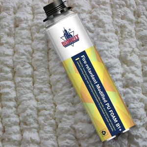 Lửa an toàn môi trường chống cháy sửa đổi <span class=keywords><strong>PU</strong></span> bọt B1 + <span class=keywords><strong>polyurethane</strong></span> dính cho đúc sẵn tấm cách nhiệt - Product Image 3