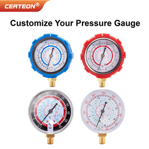 Комплект манометров HVAC R410A <span class=keywords><strong>R22</strong></span> R134A тестер давления хладагента с двойной шкалой - Product Image 2