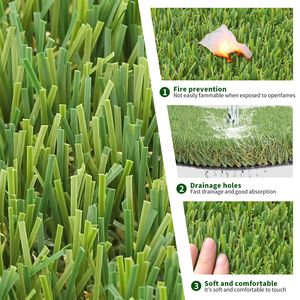 LFL BL 11000634-80หญ้าเทียมกันน้ำทนทานเป็นมิตรกับสิ่งแวดล้อมสำหรับสวนภูมิทัศน์สวนแหล่งกำเนิดจีน - Product Image 3