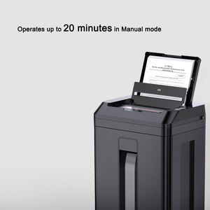 Triturador De Papel P 5, trituradora de documentos de alimentación automática, trituradora de papel automática para oficina, 200 hojas, microcorte, nivel de alta seguridad, hojas - Product Image 5