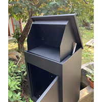 Boîte à colis intelligente, casier de livraison, boîte aux lettres, boîte aux lettres pour rangement intelligent, boîte murale, grande capacité, boîte aux lettres pour colis