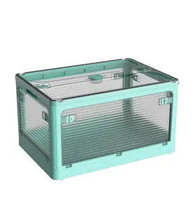 Faltbare faltbare Aufbewahrung sbox Zusammen klappbarer Aufbewahrung behälter Kunststoff-Aufbewahrung behälter Kunststoff-Organizer