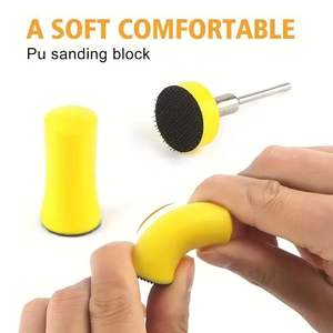 Disques de ponçage professionnels de 1 pouce, grain 60-10000, avec support adhésif en mousse et tampons de support de 1/8 et 1/4 de pouce pour le polissage - Product Image 2