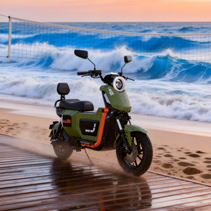 Motocicleta Eléctrica con Amortiguación Delantera y Trasera, Precio de Fábrica, Bicicleta Eléctrica, Motocicleta Eléctrica para Adultos - Product Image 1