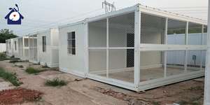 Casa contenedor plegable de lujo de 20 pies y 40 pies, estructura exterior hecha de acero y panel sándwich, apartamento prefabricado de construcción rápida - Product Image 3