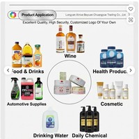 Etiqueta Adhesiva de Vinilo Transparente Personalizada OEM con Lámina Dorada, Etiquetas con Logotipo Transparente de Marca Privada, Resistentes al Agua para Cosméticos, Alimentos y Bebidas