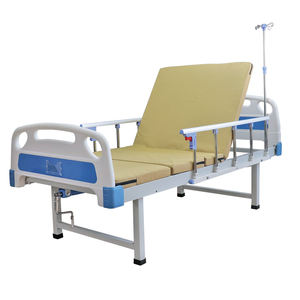 Cama manual de diseño moderno con almacenamiento incorporado, ideal para el <span class=keywords><strong>cuidado</strong></span> del paciente en el hogar o en instalaciones de atención médica - Product Image 1