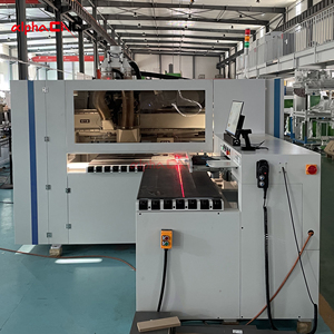 Máquina de perforación CNC de alta precisión Alpha para madera de seis lados, máquinas de perforación CNC de seis lados para muebles con doble estación - Product Image 3