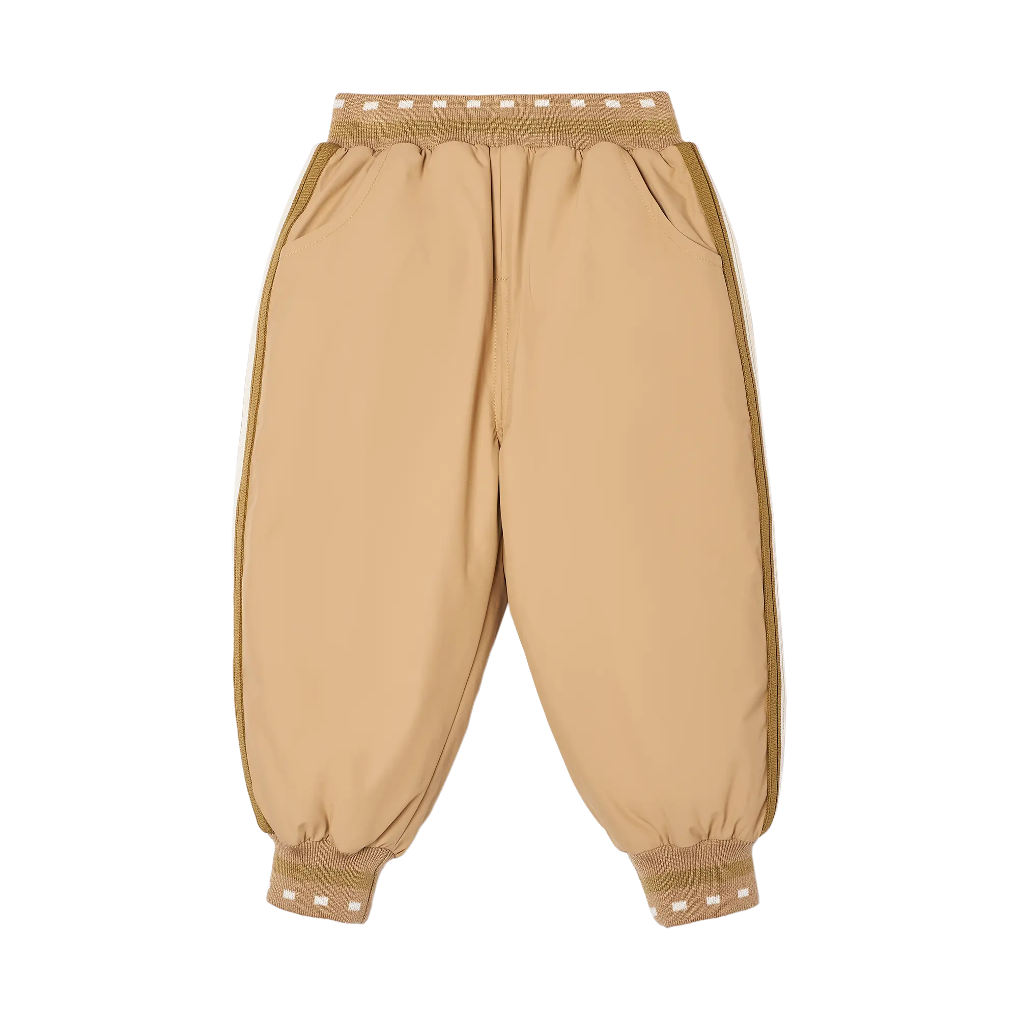 1-7 ans Filles pantalon en duvet de canard blanc pantalon en duvet pantalon en tricot coupe-vent