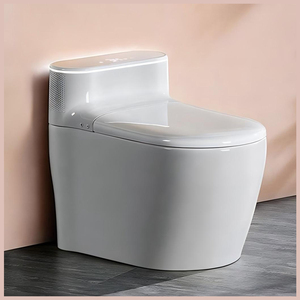 Nouveau style <span class=keywords><strong>de</strong></span> la meilleure qualité pour usage domestique WC Ensemble <span class=keywords><strong>de</strong></span> <span class=keywords><strong>toilette</strong></span> intelligent électrique avec housse <span class=keywords><strong>de</strong></span> siège Auto Sense - Product Image 1