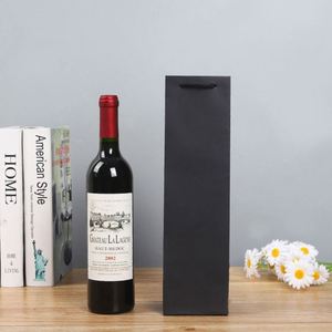 Bolsas de Papel Impresas Personalizadas de Excelente Calidad, Ecológicas, Reciclables, de Nuevo Diseño, Ideales para Vino Tinto - Product Image 3