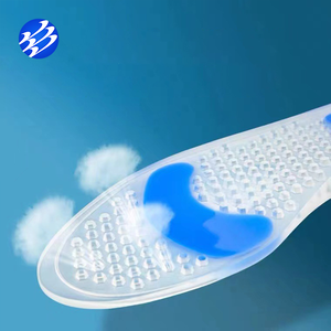 Usine nouvelle mise à niveau confortable et respirant Einlegesohle Sport <span class=keywords><strong>semelle</strong></span> intérieure pleine longueur <span class=keywords><strong>Anti</strong></span>-<span class=keywords><strong>douleur</strong></span> Silicone Pad Sport Gel semelles - Product Image 4