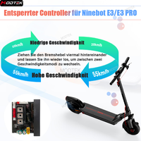 MODTEK E3 55km/jam Papan Utama Berkinerja Tinggi Pengontrol Pembuka Batas Kecepatan Motherboard untuk Suku Cadang SEGWAY ninebot E3/E3 PRO