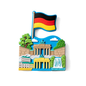 Tem dán tủ lạnh PVC thiết kế tùy chỉnh bán chạy, bán sỉ, hình tháp Eiffel, quà lưu niệm thành phố, hình dạng tùy chỉnh 3D, thân thiện với môi trường - Product Image 2