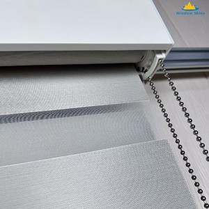 Tùy chỉnh đơn giản phong cách Zebra cửa sổ bóng râm với hệ thống chuỗi vải Pinhole kỹ thuật - Product Image 6