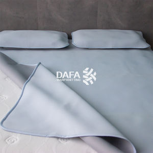 プレミアム冷却3Dメッシュスペーサーファブリック環境に優しい通気性のある高級オールシーズンマットレスベッドパッドカバー - Product Image 4