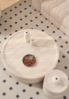 Table basse moderne en résine pour salon, ensemble de tables basses, table à thé pour la maison, mobilier d'hôtel