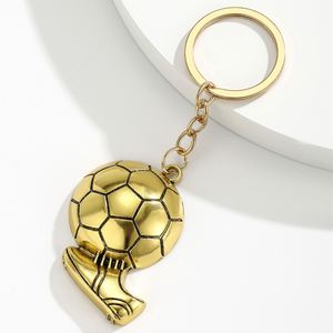 Llavero de Aleación de Zinc Estampado con Diseño de Zapatillas de Fútbol, Accesorio Deportivo - Product Image 3