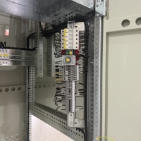 Gabinete de Distribución de Energía de Baja Tensión GGD, CA 380V 400V 3150A, Panel de Distribución Fijo, LV MBD para Subestación Industrial