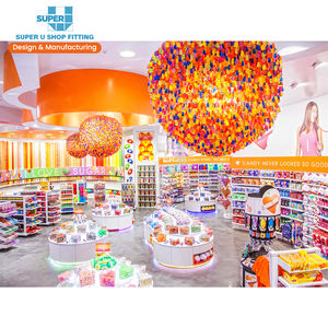 مخصص الحلوى معرضا الحلو السكر أثاث للعرض آلة لإخراج الحلوى رف شاشة الحلويات الحلوى متجر الداخلية - Product Image 3