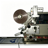 Machine d'emballage horizontale à grande vitesse pour bâtonnets de crème glacée, machine d'emballage pour sucettes glacées et bâtonnets de glace