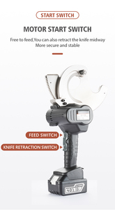 כלי חיתוך חשמלי-הידראולי בטיחותי ומהיר עם סוללת ליתיום DC 18V ופלדת סגסוגת לכבל נחושת, MOQ נמוך - Product Image 4