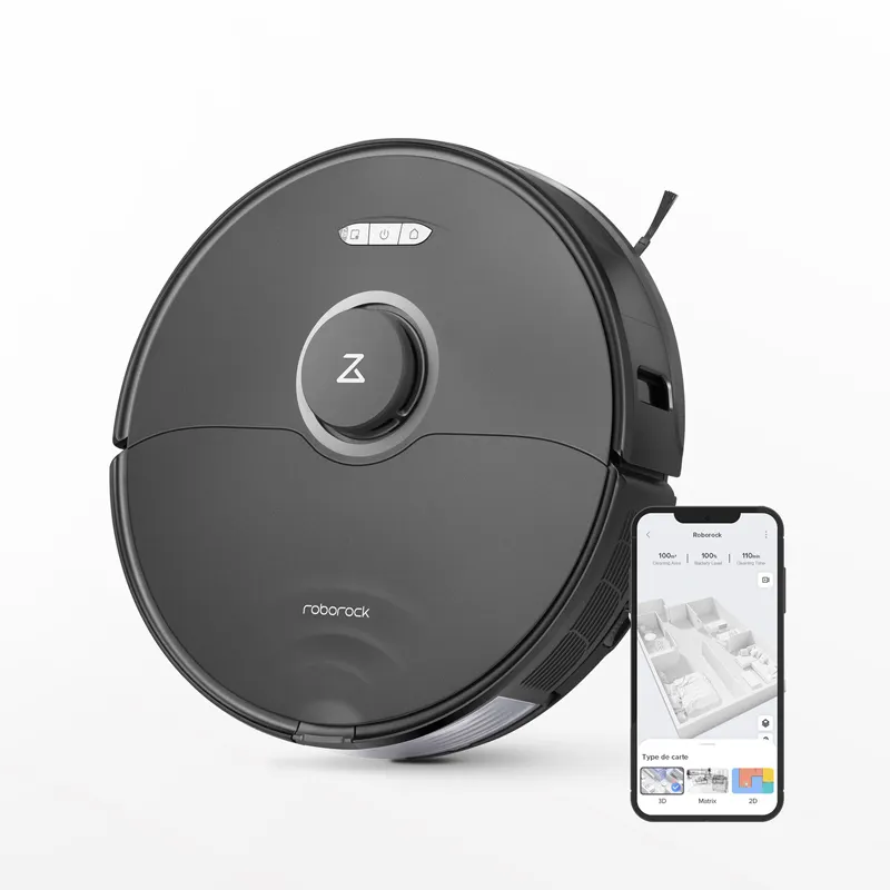 Offre Spéciale roborock S8 smart Robot Aspirateur et Mop Cleaner DuoRoller Brosse 6000Pa Aspiration ReactiveAI 2.0 Obstacle