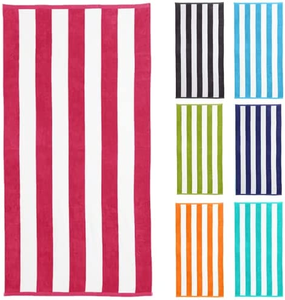 Bán Buôn 100% Dày Bông Tùy Chỉnh Thiết Kế Thổ Nhĩ Kỳ Bãi Biển Khăn Bông Thêm Lớn Bãi Biển Du Lịch Hut Sọc Khăn - Product Image 1