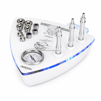 Máquina de Microdermoabrasión, Máquina Facial de Dermoabrasión, Removedor de Puntos Negros, Exfoliador de Piel con Vacío, Equipo de Salón con 9 Puntas de Diamante