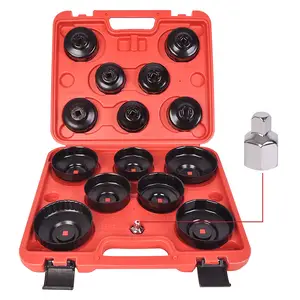 Local stock in America! Winmax 14pc Oil Filter Wrench Cap Set Car Van Socket Removal Garage Tool Kit