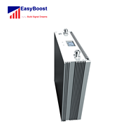 Amplificateur cellulaire double bande 800/900 MHz EasyBoost 80 dB puissant, 27 dBm, assemblage complet, offre 3000 ㎡   Couverture pour le renforcement du signal