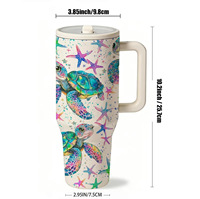 Paille en acier inoxydable pour gobelet de 40 oz, paille cachée, sans BPA, gobelets en acier inoxydable à double paroi