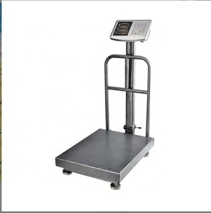 Balance de cuisine numérique 150KG 500KG Balance à plate-forme électronique industrielle Affichage LCD Source d'alimentation électrique pour un pesage efficace - Product Image 3