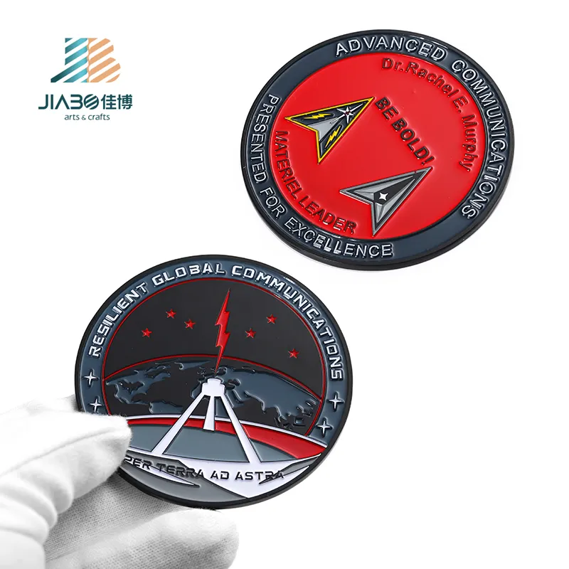 New Design Metal Crafts Commemorative Coin Challenge Coin Sports Space Memorial Souvenir Gifts Soft Enamel Metal Custom Coin