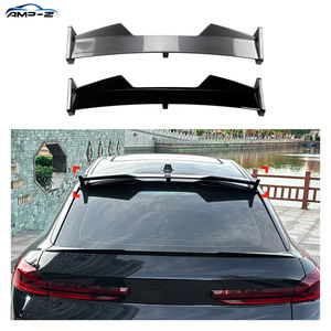 G06 carbono negro ABS alerón de techo trasero para BMW X6 G06 M Sport <span class=keywords><strong>2019</strong></span> + Accesorios de coche - Product Image 1