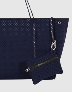 大型沙滩购物手提包女式氯丁橡胶沙滩手提包定制标志女式手提包户外批发氯丁橡胶包 - Product Image 5