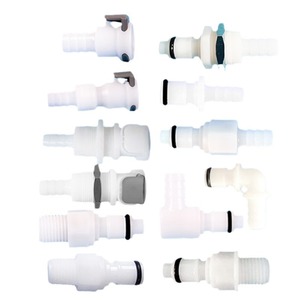 Acoplamientos rápidos de plástico POM serie AP con válvula de 3-10 mm para uso médico, alimentario e industrial - Product Image 1