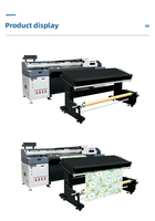 Impresora de inyección de tinta eco-solvente de alta velocidad I3200 híbrido UV de gran formato para papel tapiz de tela pegatina de coche máquina de plóter de PVC