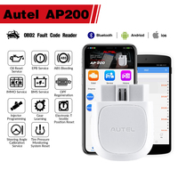 Scanner MaxiAP AP200 pour OBD2, outil de diagnostic automobile toutes fonctions, lecteur de codes TPMS, outil EPB, blanc, compatible OLIVER