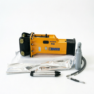 Componente Principal para Martillo Hidráulico Tipo Caja SB43, para Excavadoras de 6-9 Toneladas, 375 kg, Construcción, Minería, Cincel, Motor, Bomba - Product Image 1