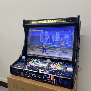 Nouveau modèle 2026 XY-168 : Machine de jeu DJ portable à écran 19 pouces pour la maison, borne d'arcade de bureau, avec poussoir de jeux à monnayeur et prise US - Product Image 4